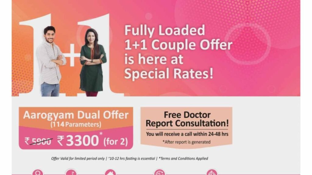 Thyrocare Aarogyam Dual Offer for Couples